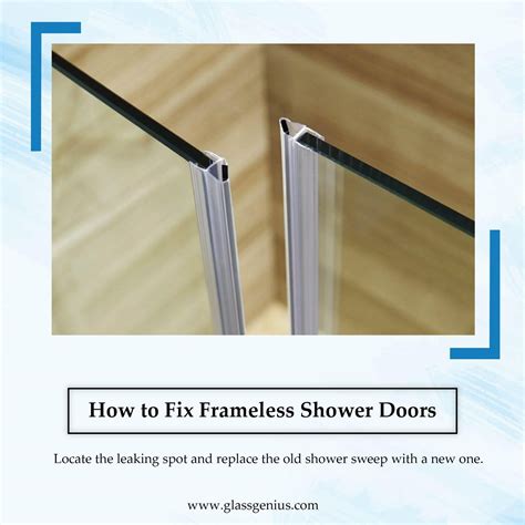 How To Fix A Shower Door That Leaks At The Bottom